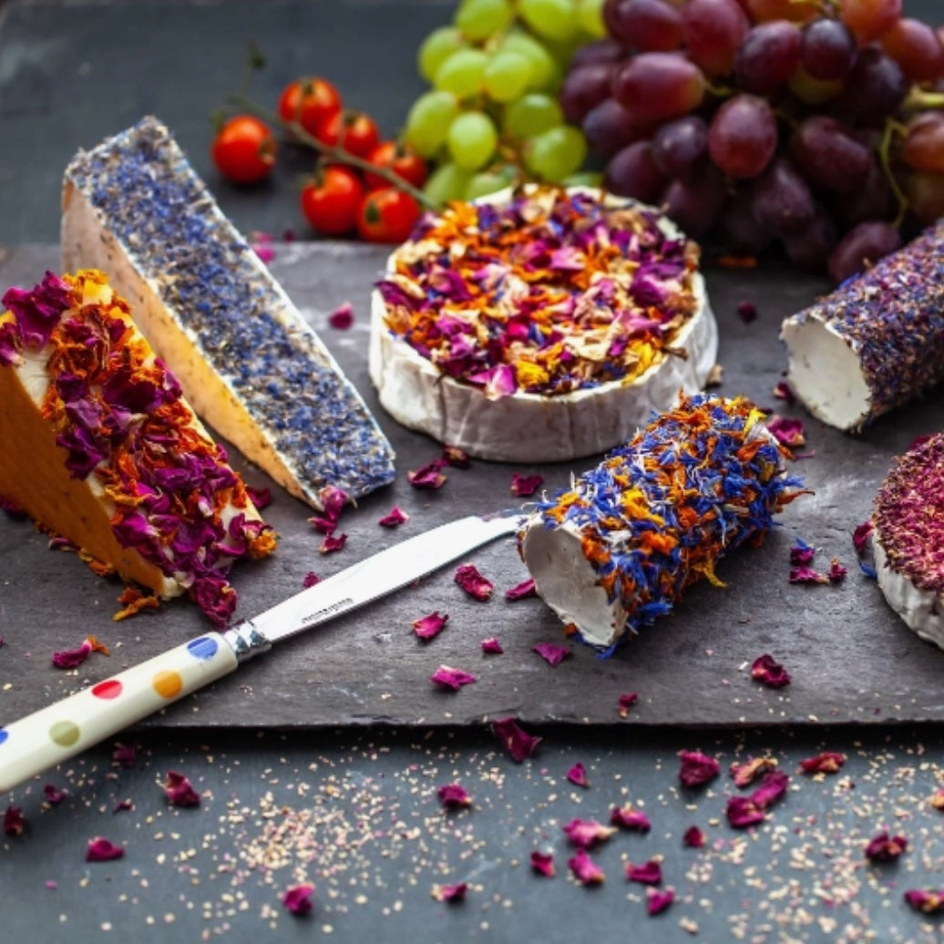 Vegan Flower-Powered Cheese Platter