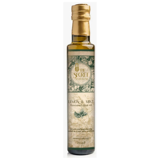TSS LEMON AND MINT flavoured olive oil 250 ml - Elegant