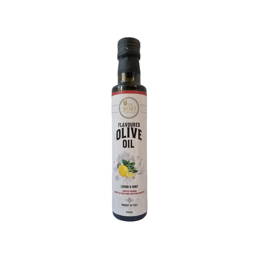 TSS LEMON AND MINT flavoured olive oil 250 ml
