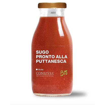 Puttanesca cherry tomato sauce - 250 gr.