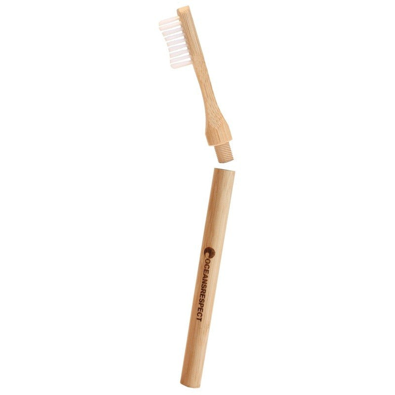 Bamboo Toothbrush with Interchangeable Head - Soft